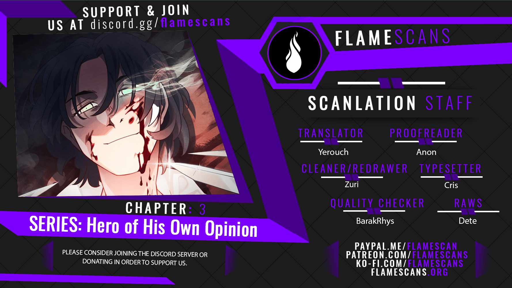 Hero of His Own Opinion Chapter 3 1